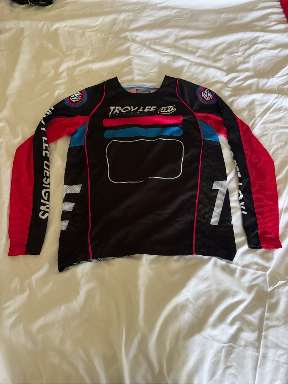 Kids' Black & red Long Sleeve Jersey